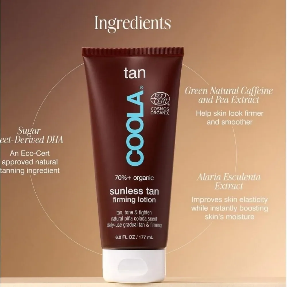 COOLA Tan Sunless Tan‎ Firming Lotion
